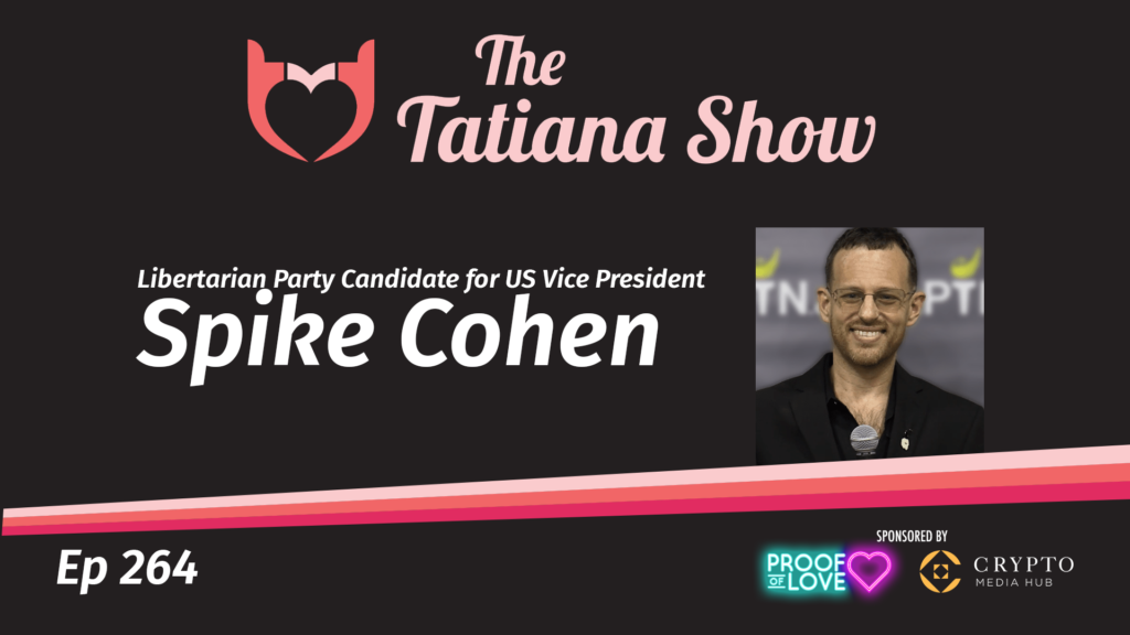 Libertarian Party Vice Presidential Candidate Spike Cohen