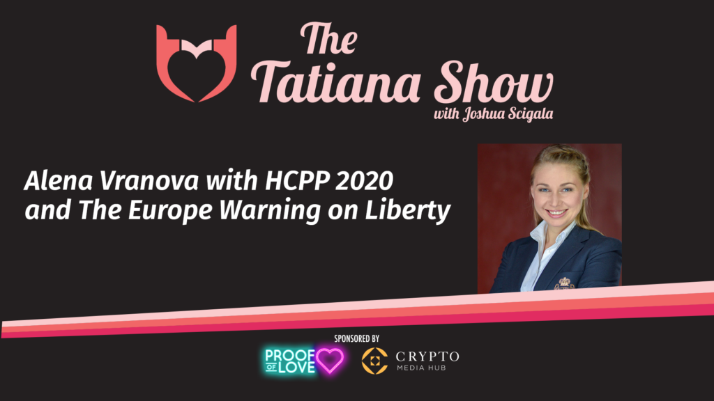 Alena Vranova with HCPP 2020 and the European Warning on Liberty